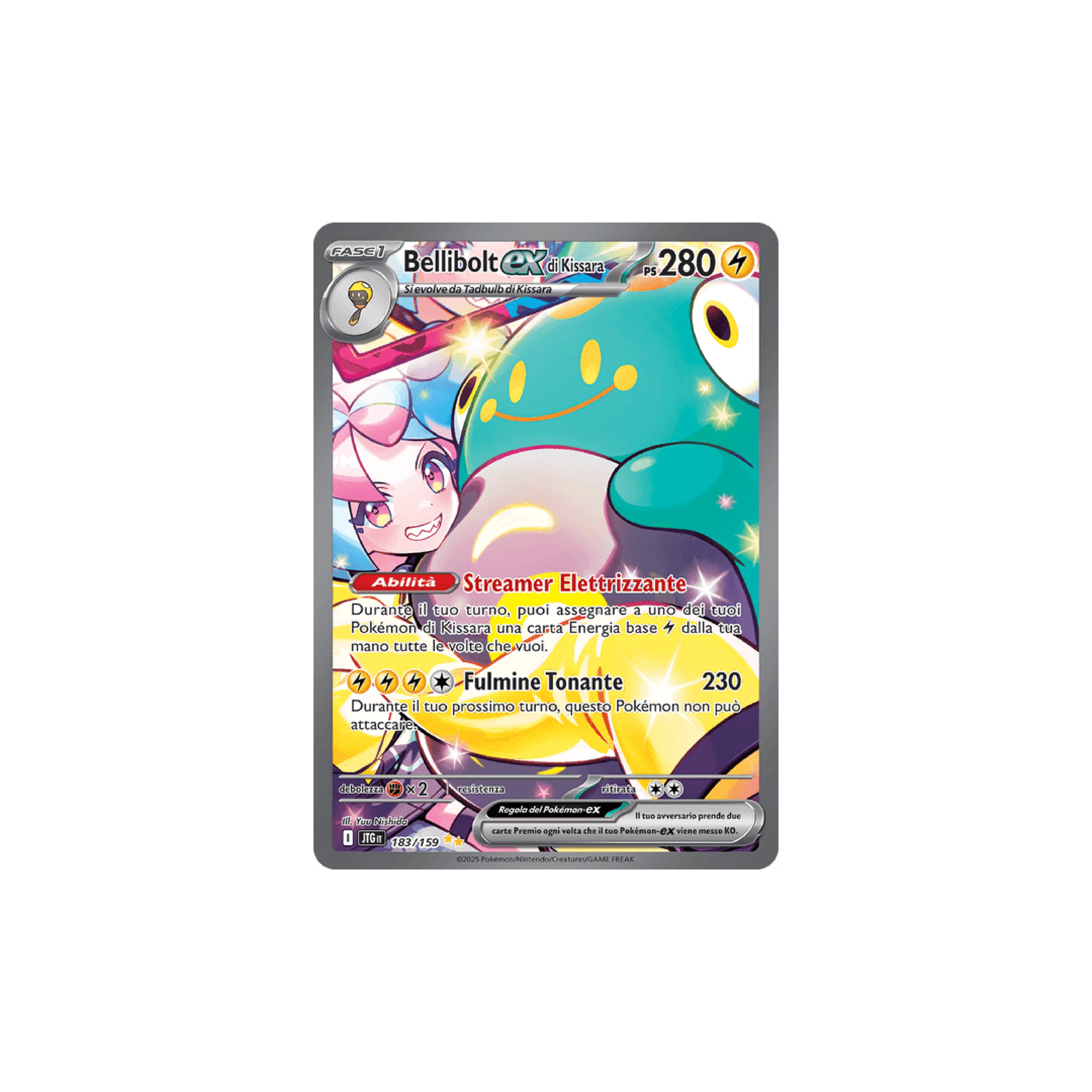 Bellibolt EX di Kissara Alternative Art 183 - Avventure Insieme
