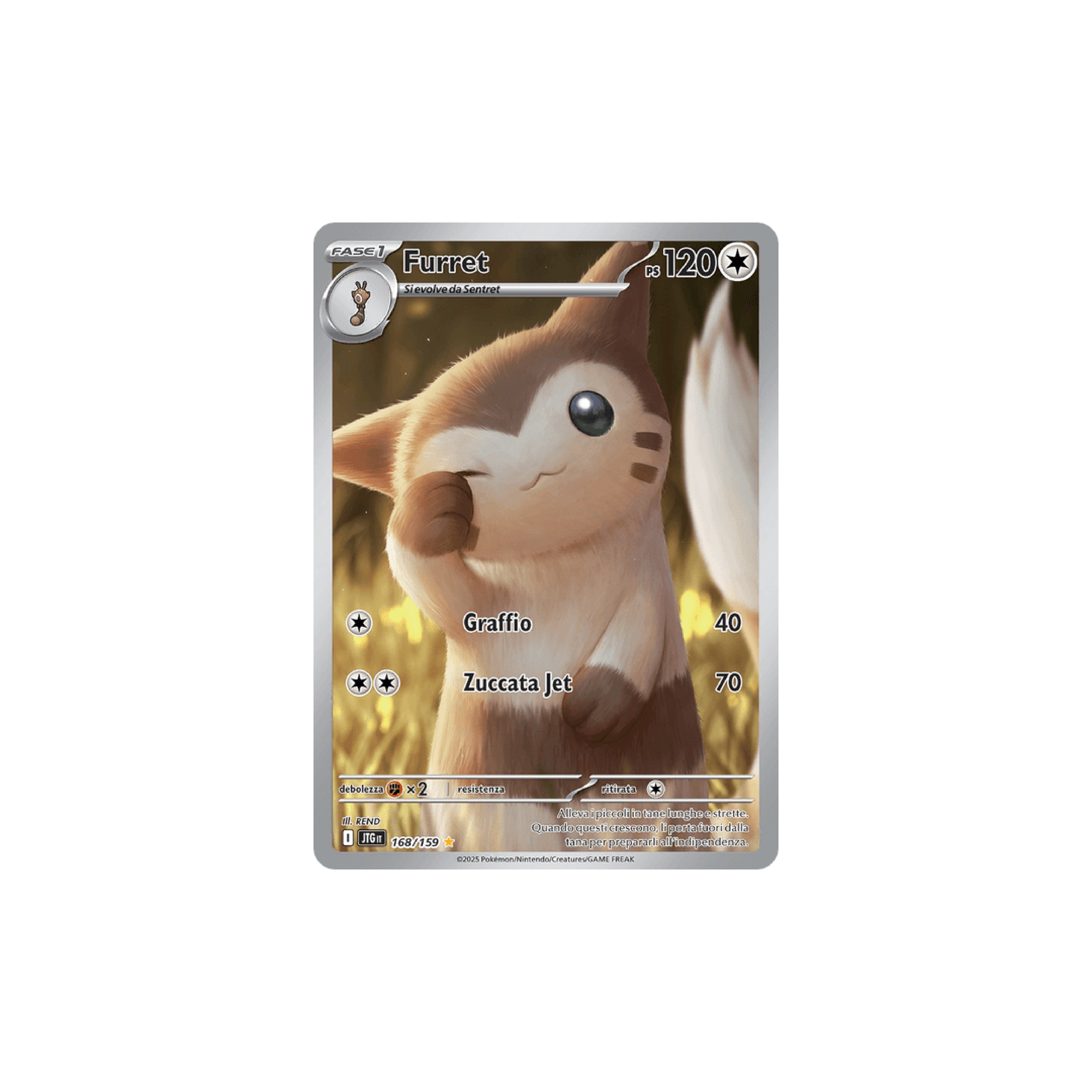 Furret di Hop Art Rare 168 - Avventure Insieme