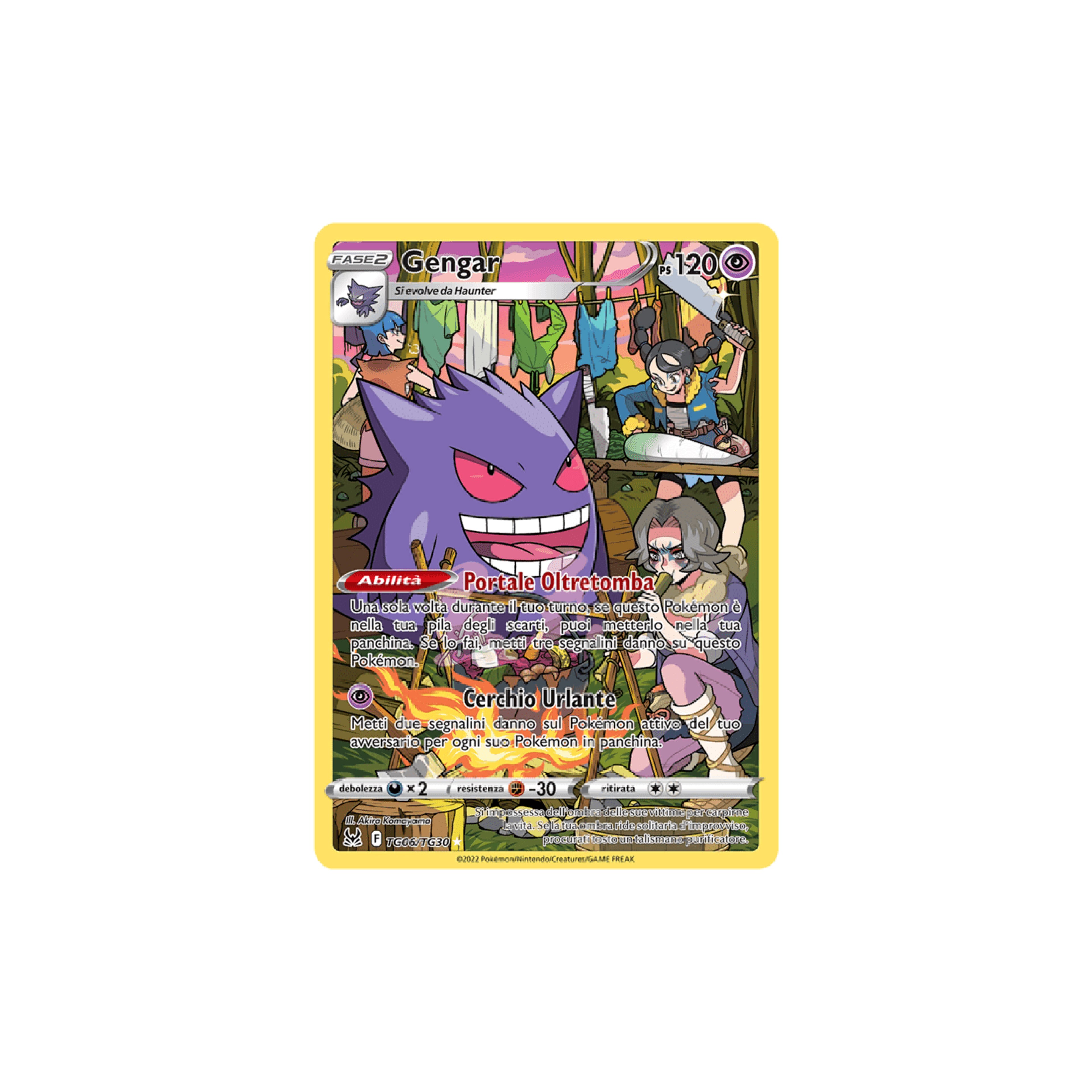 Gengar Alternative Art TG06 - Origine Perduta