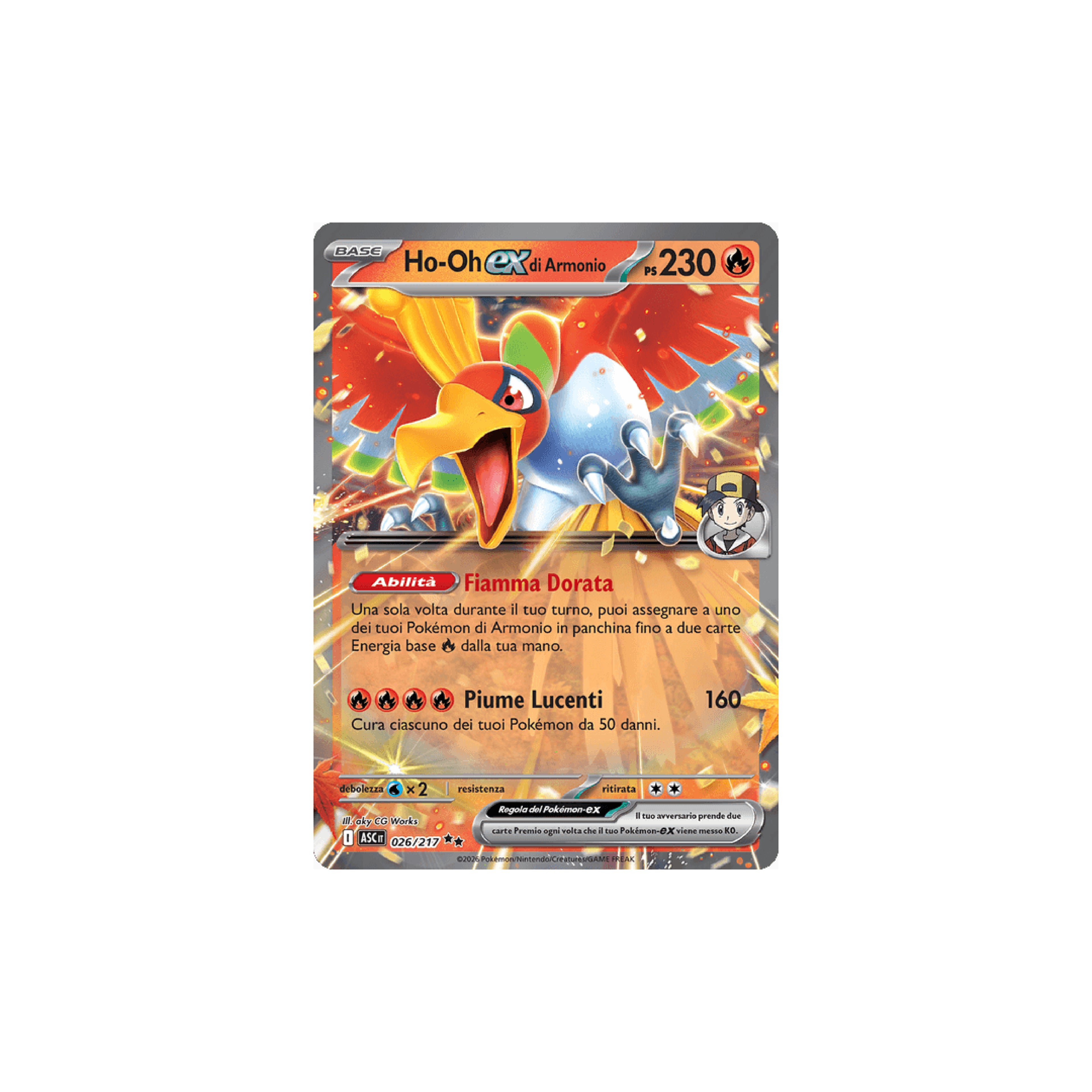 Ho-Oh di Armonio EX 026 - Ascesa Eroica