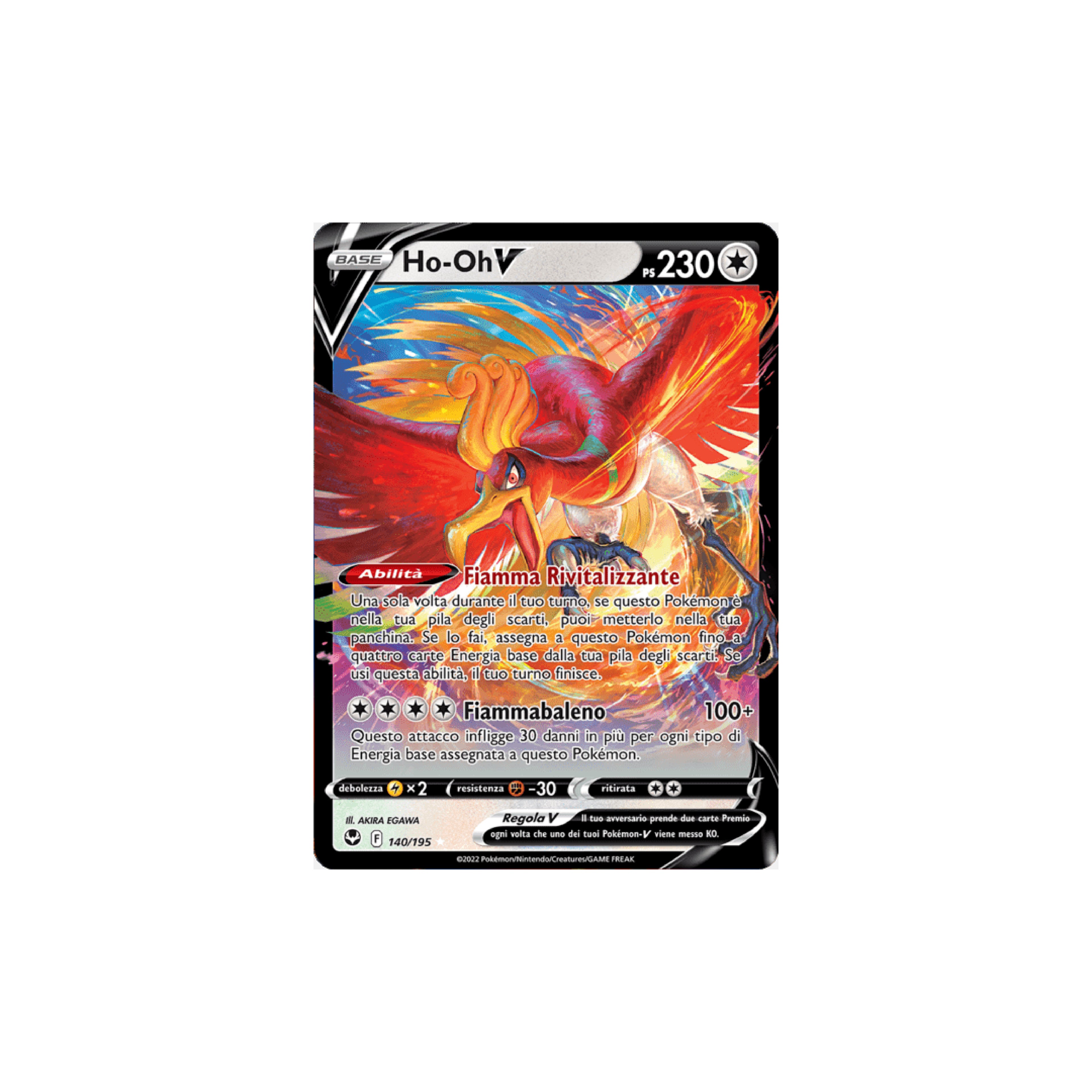 Ho-Oh V 140 - Tempesta Argentata