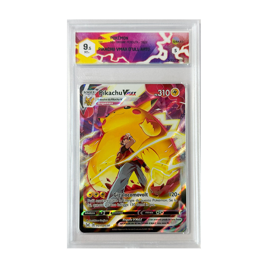 Pikachu VMAX Alternative Art TG17 - Origine Perduta - Graad 9.5