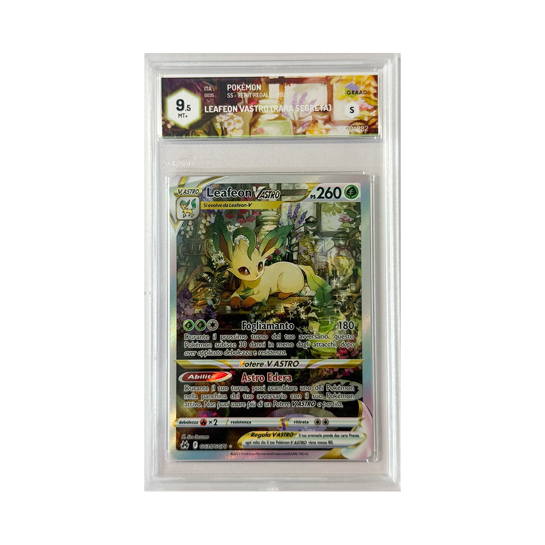 Leafeon V Astro Alternative Art GG35 - Zenit Regale - Graad 9.5