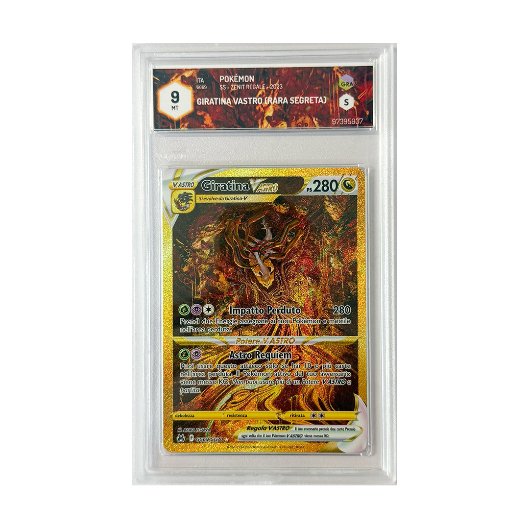 Giratina V Astro Gold Alternative Art GG69 - Zenit Regale - Graad 9