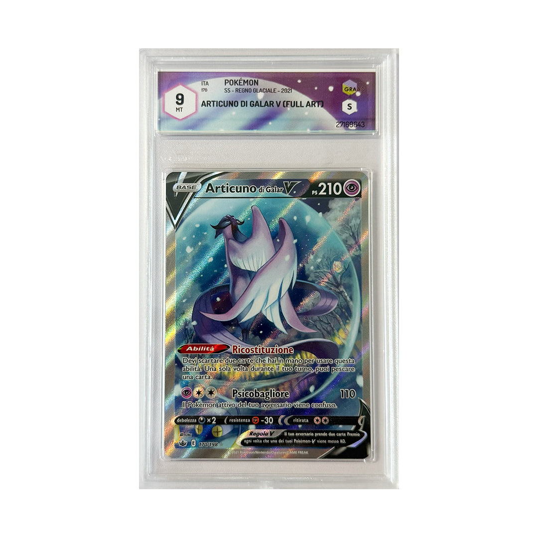 Articuno di Galar V Alternative Art 170 - Regno Glaciale - Graad 9