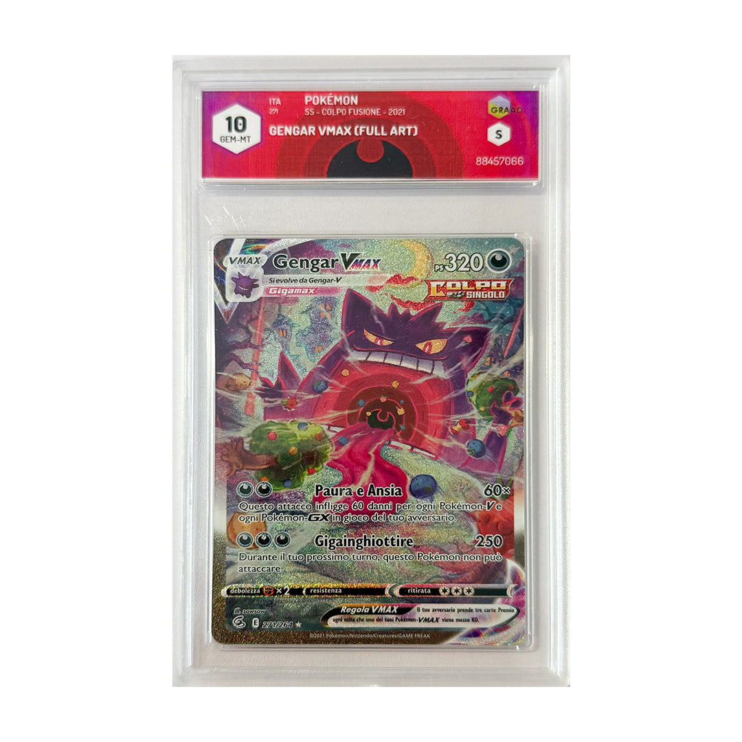 Gengar VMAX Alternative Art 271 - Colpo Fusione - Graad 10