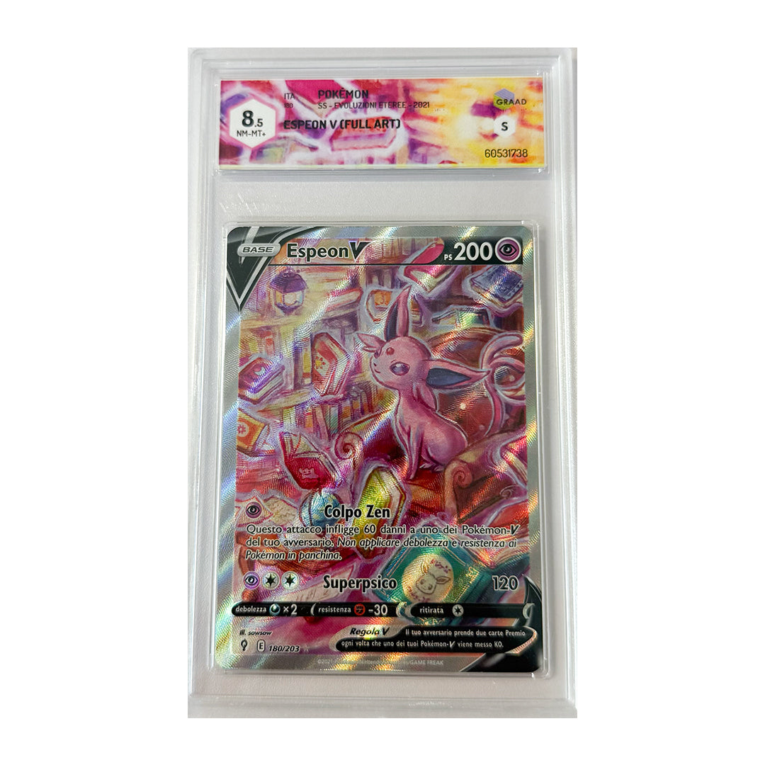 Espeon V Alternative Art 180 - Evoluzioni Eteree - Graad 8.5