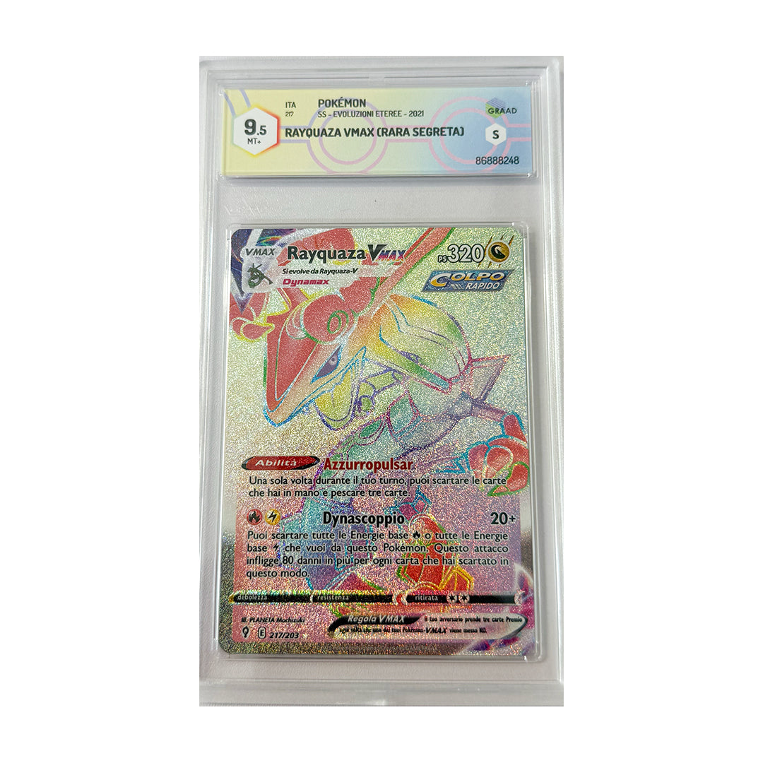 Rayquaza VMAX Hyper 217 - Evoluzioni Eteree - Graad 9.5