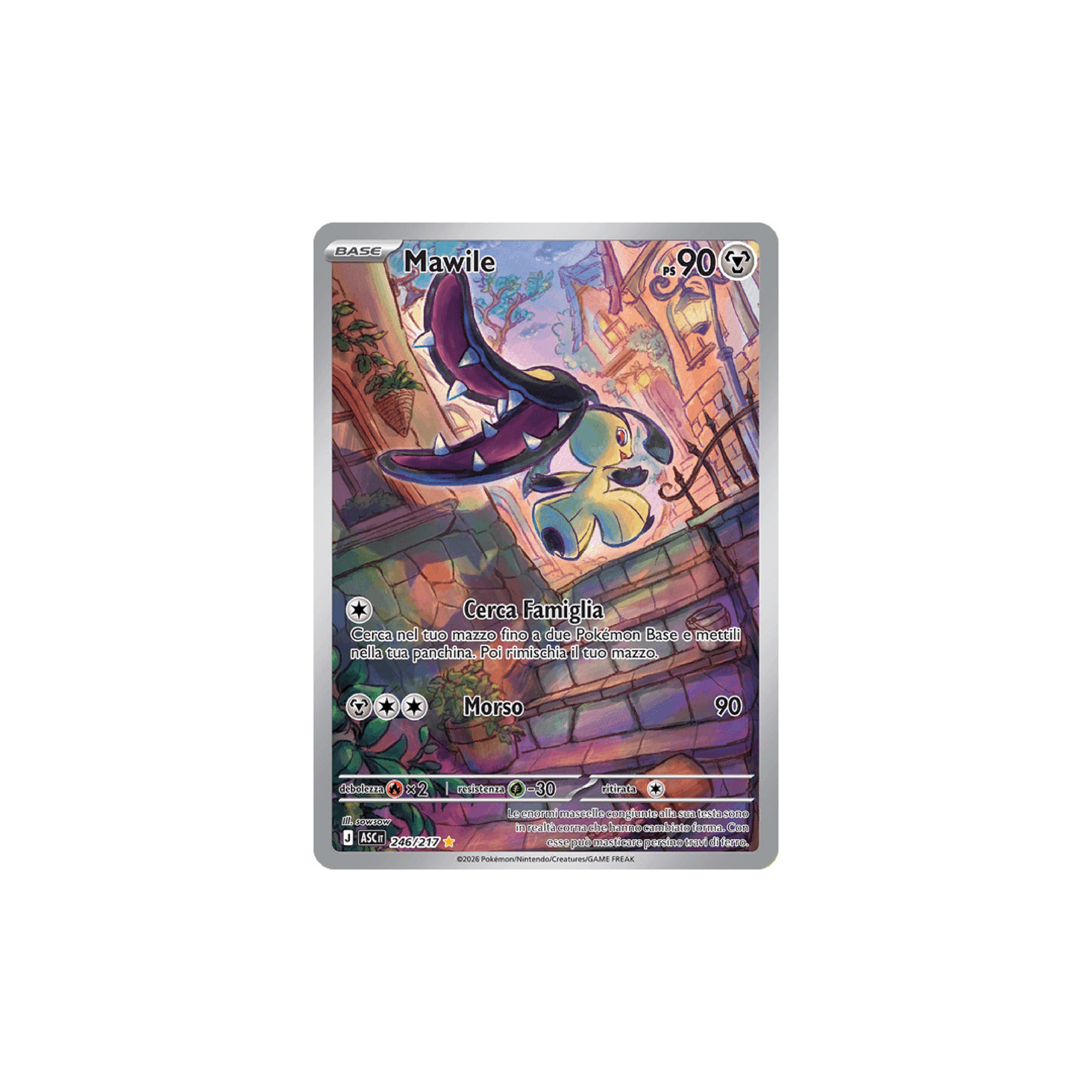 Mawile Art Rare 246 - Ascesa Eroica