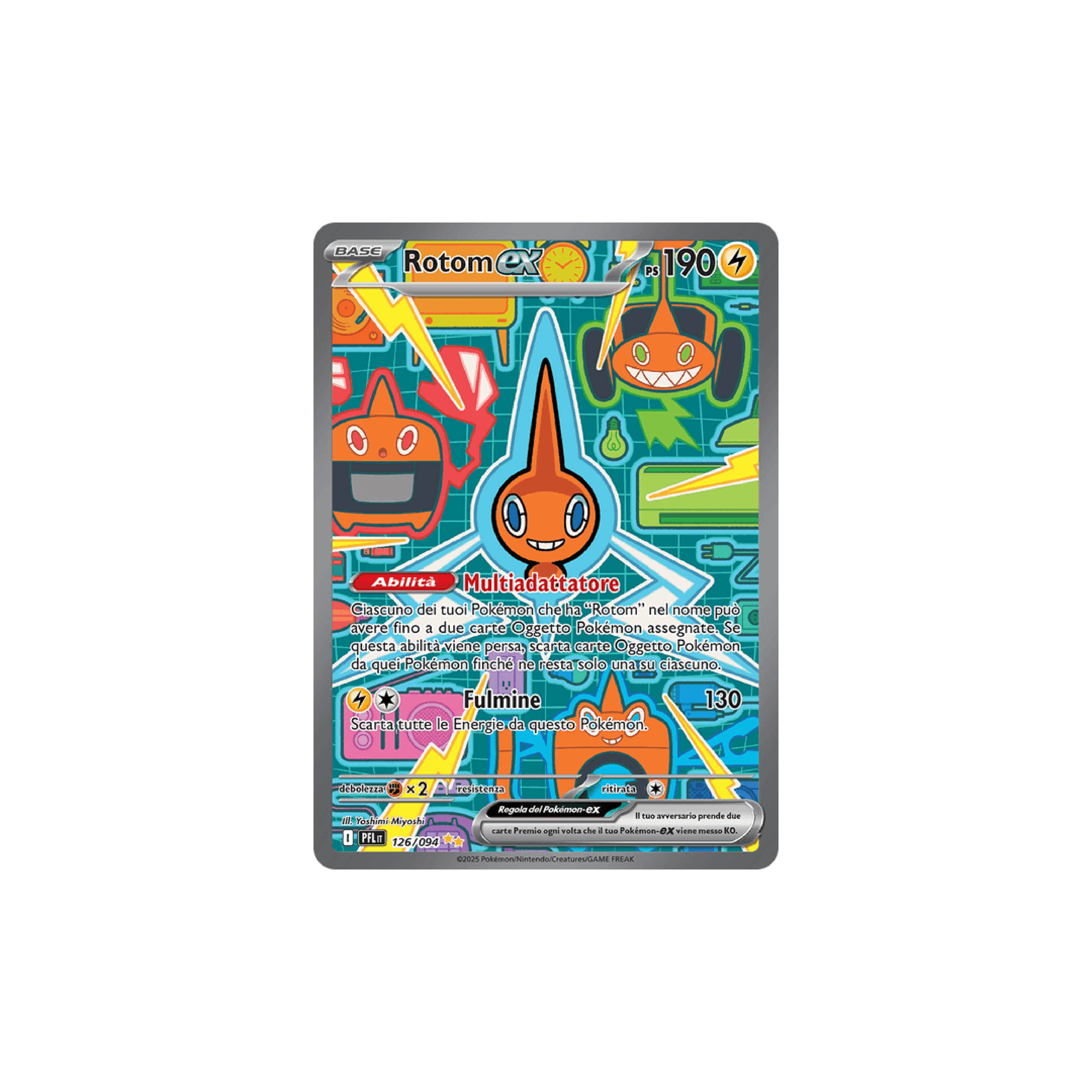Rotom EX Alternative Art 126 - Fiamme Spettrali