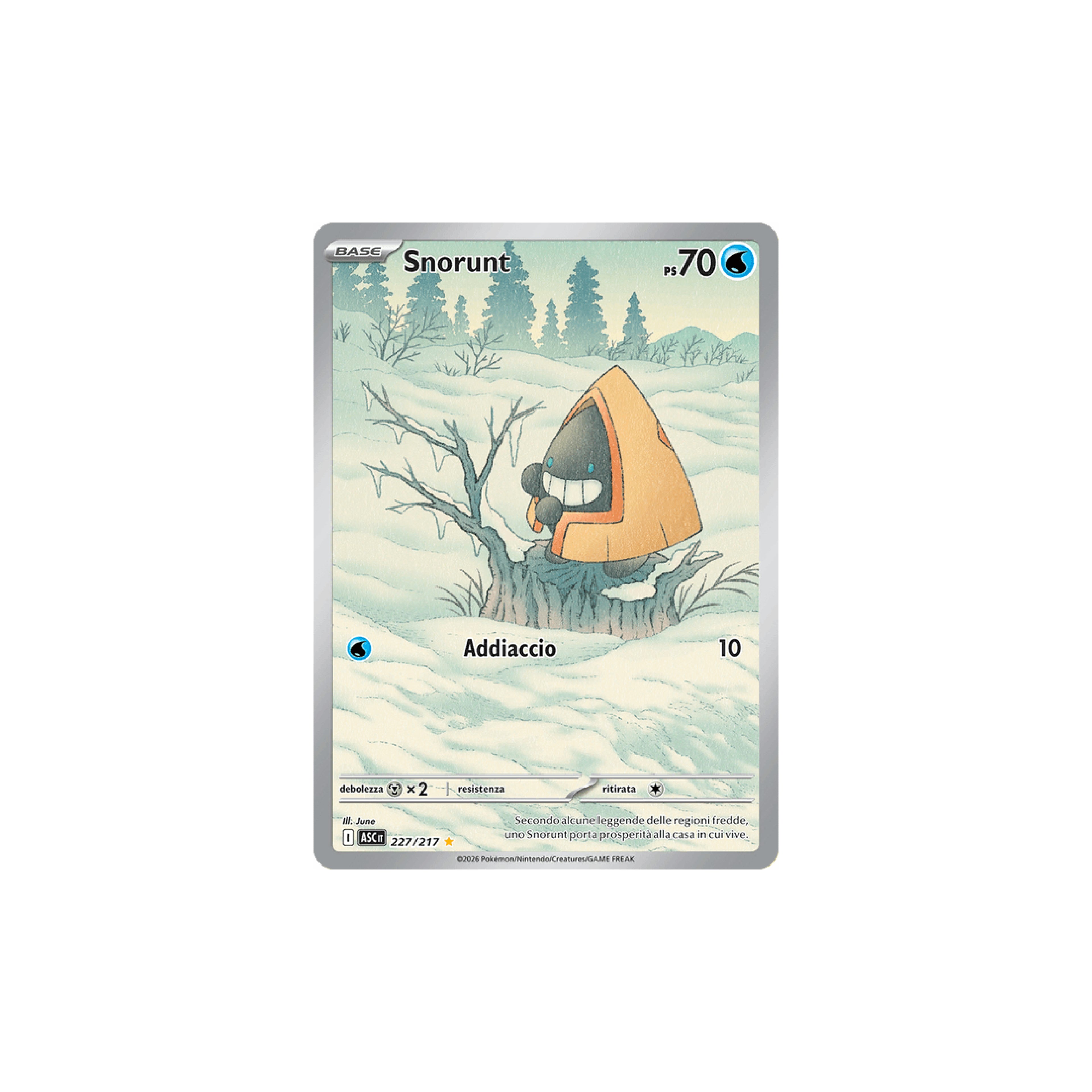 Snorunt Art Rare 227 - Ascesa Eroica