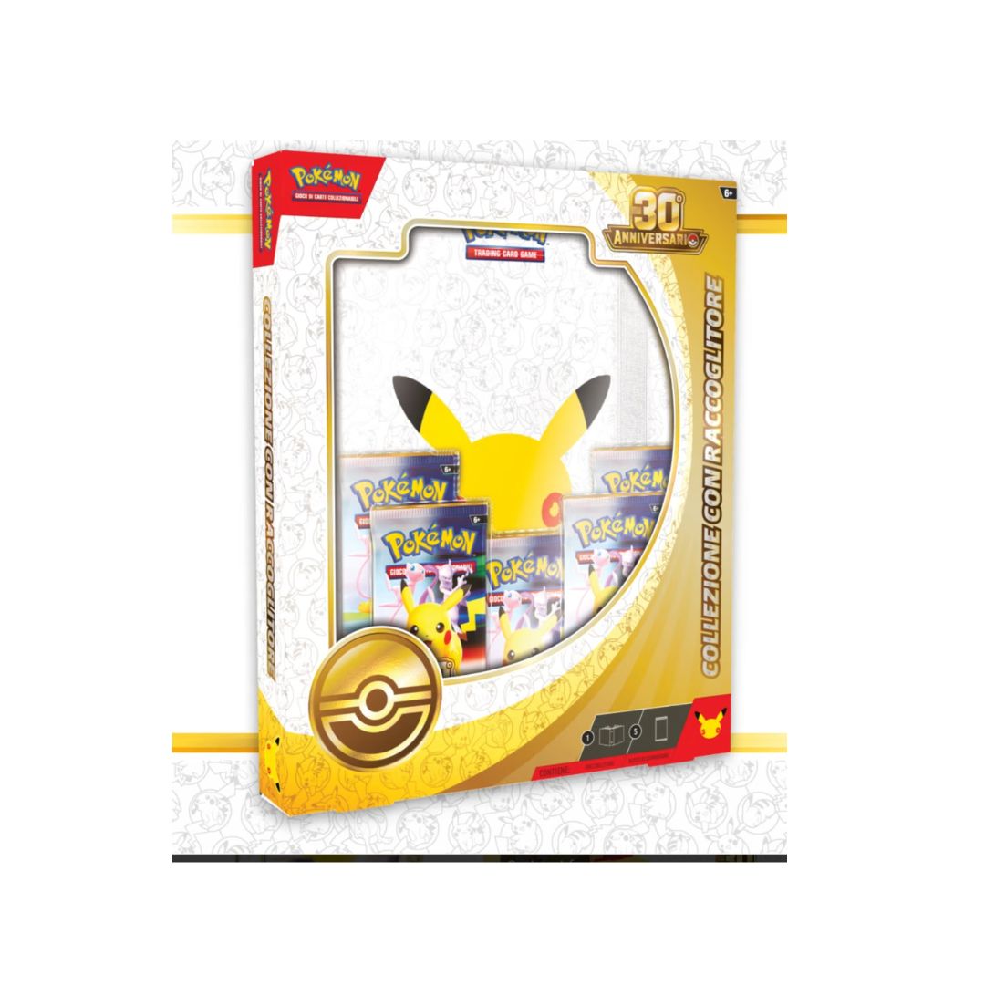 PREORDINE - Collezione con Raccoglitore 30TH Anniversario Pokémon