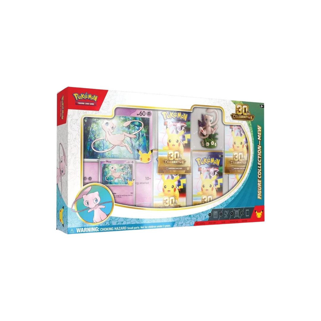 PREORDINE - Collezione con Statuina Mew 30TH Anniversario Pokémon (IT)
