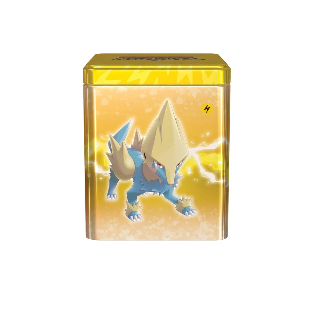Stacking Tin da Collezione Tipo Elettro: Electivire, Yamper, Manectric, e Pikachu (IT)