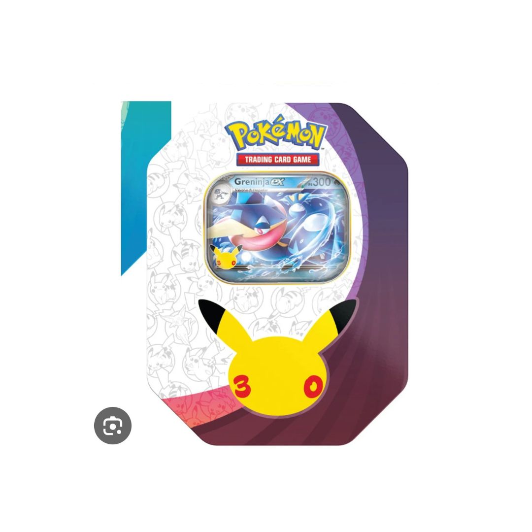 PREORDINE - Tin da Collezione Greninja EX 30TH Anniversario Pokémon