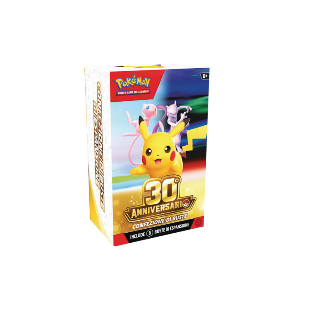 PREORDINE - Bundle 6 Buste 30TH Anniversario Pokémon