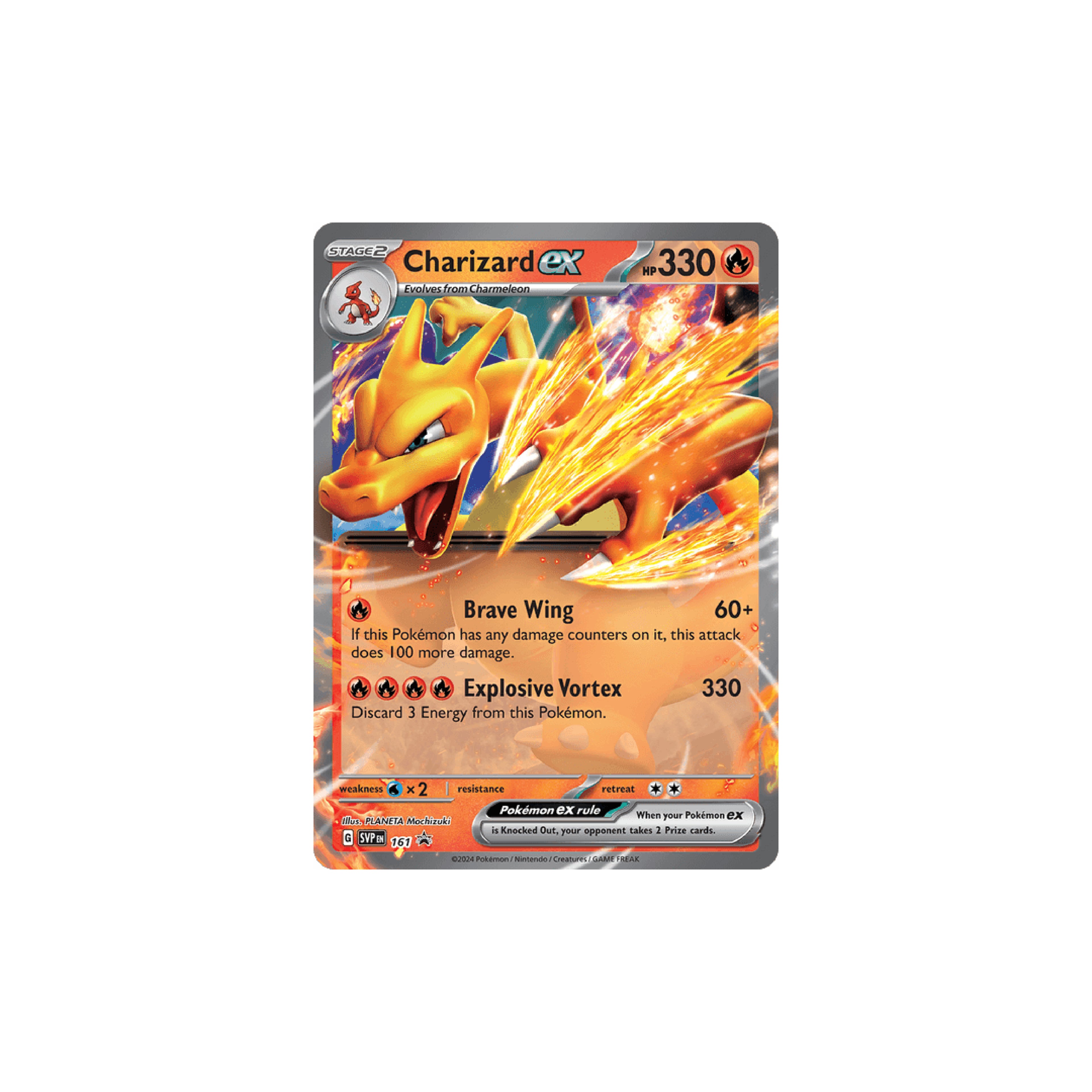 Charizard EX Black Star Promos SVP ENG 161