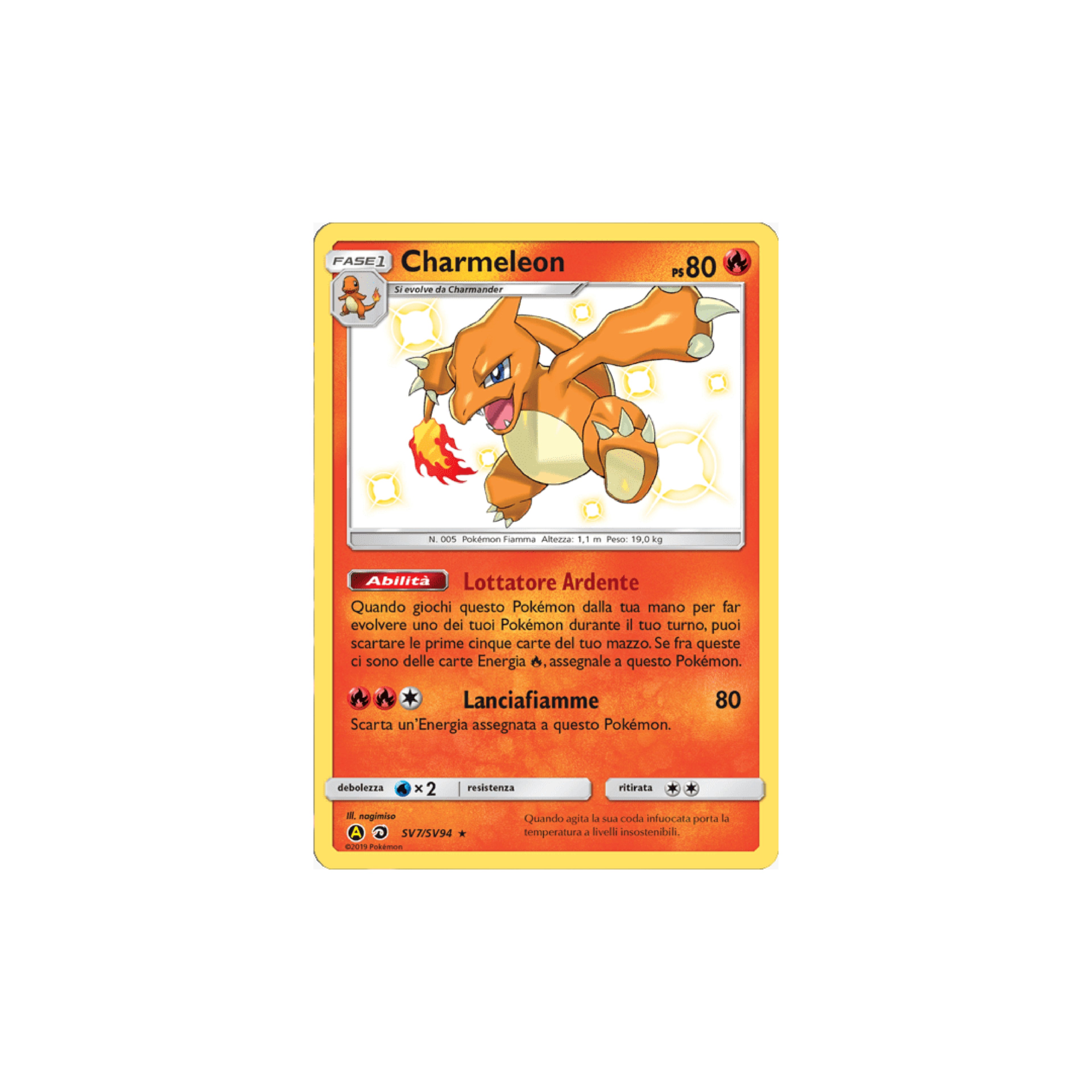 Charmeleon Baby Shiny SV7 - Destino Sfuggente