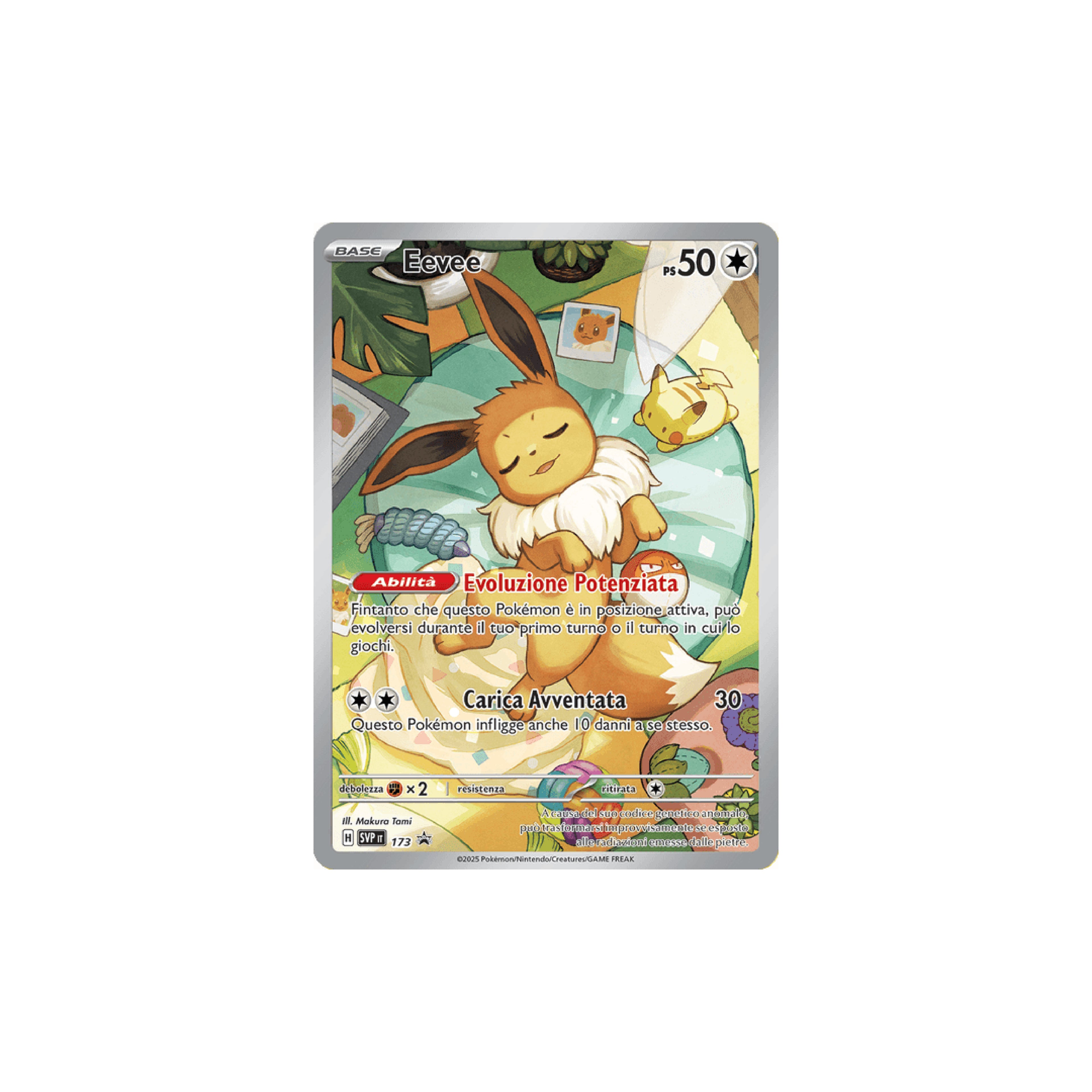 Eevee Art Rare Black Star Promos SVP IT 173 - Evoluzioni Prismatiche