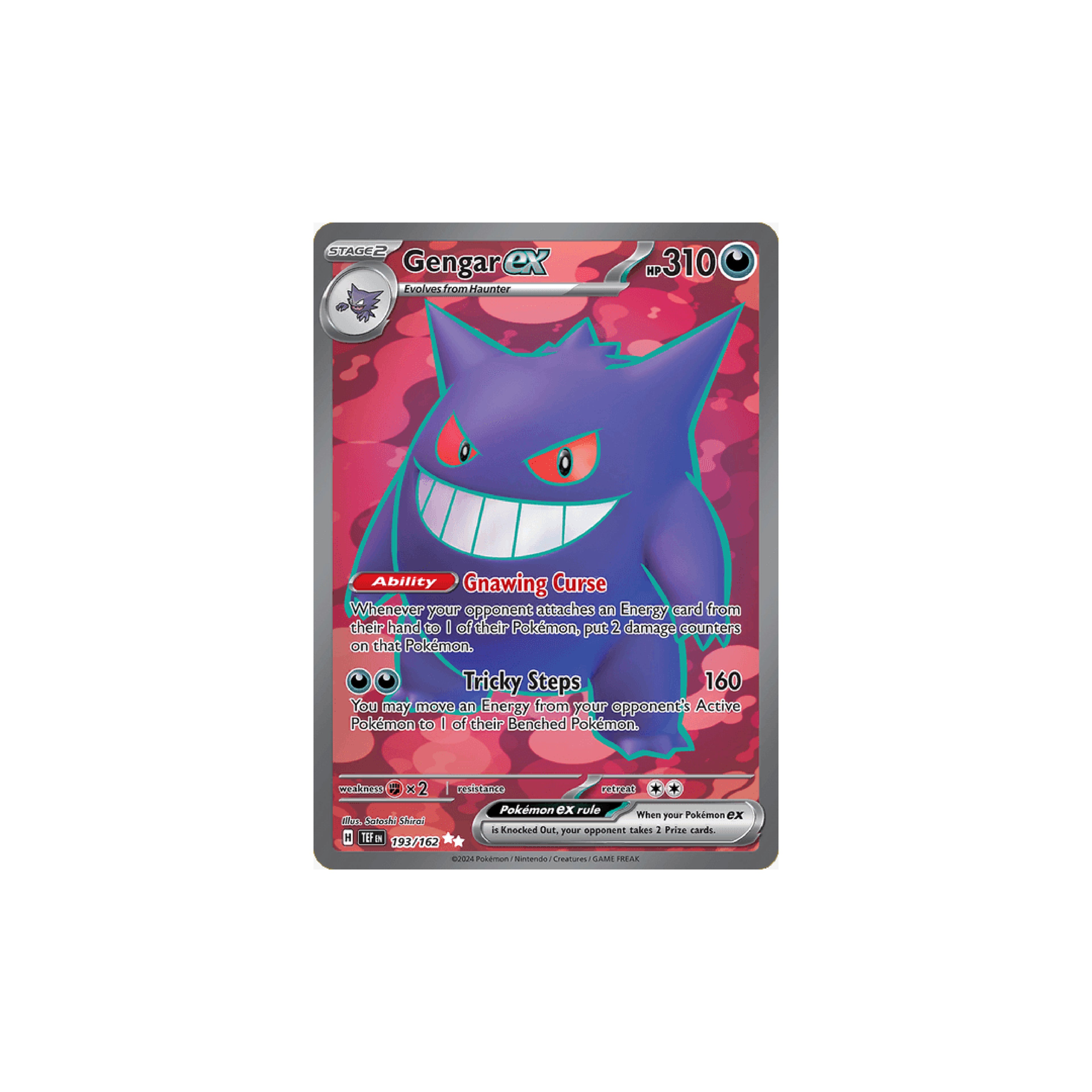 Gengar EX Full Art 193 Eng - Temporal Forces