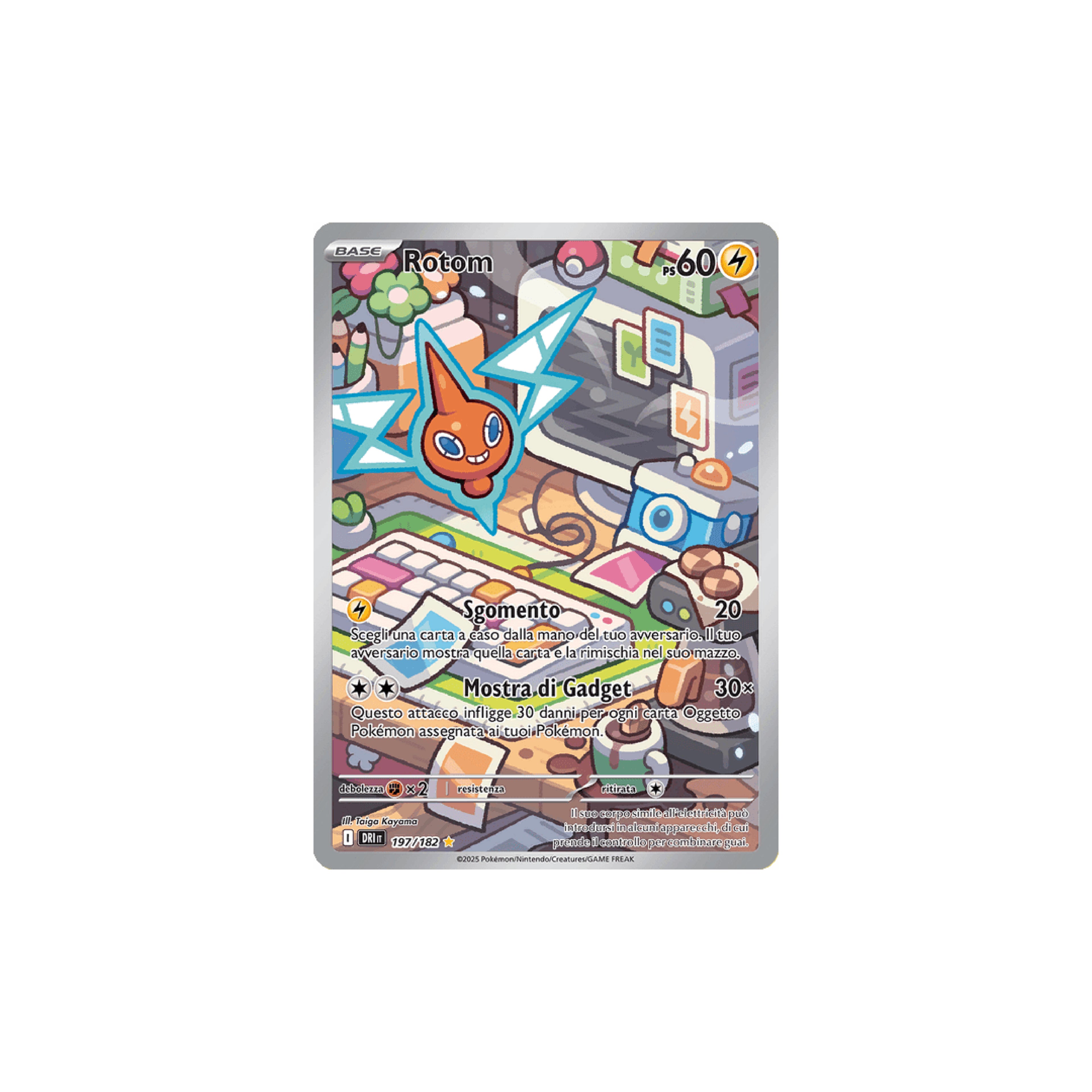Rotom Art Rare 197 - Rivali Predestinati