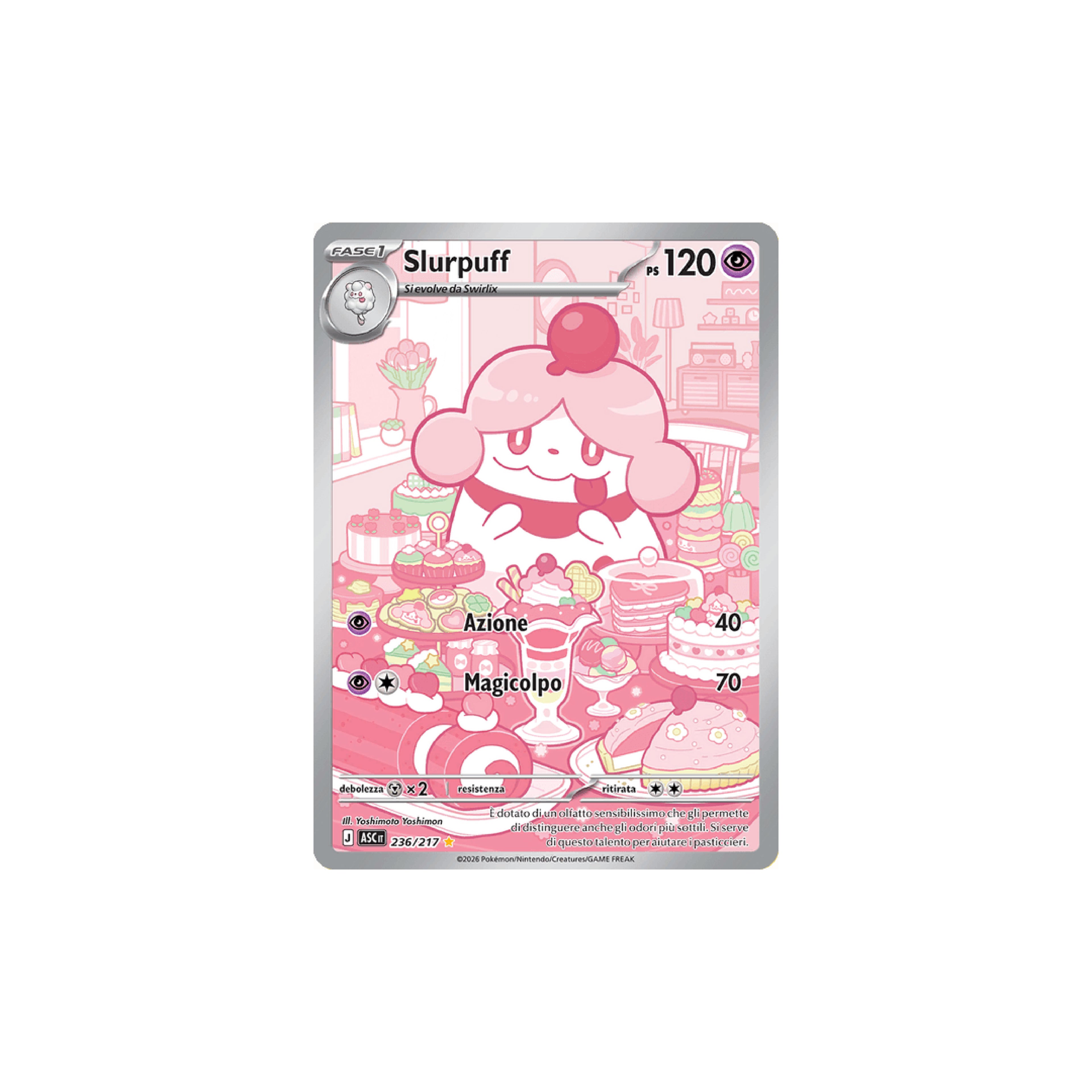 Slurpuff Art Rare 236 - Ascesa Eroica